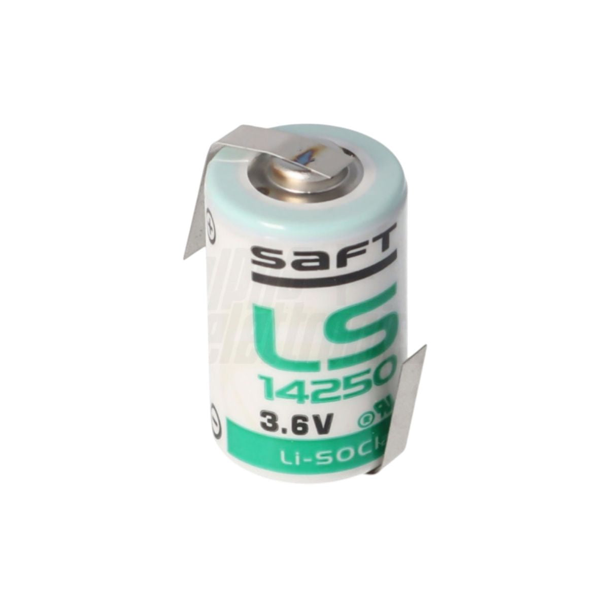 Batteria Saft 3,6V 1200mA LS14250 Lamelle 1/2AA Pila Litio Cloruro Tionile