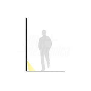 Segnapasso Led 503 Interno Luce Calda 1.5W Asimmetrico Bianco