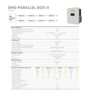 Sistemi di Accumulo Fotovoltaico BMS Parallelo per Raddoppiare le Batterie T58