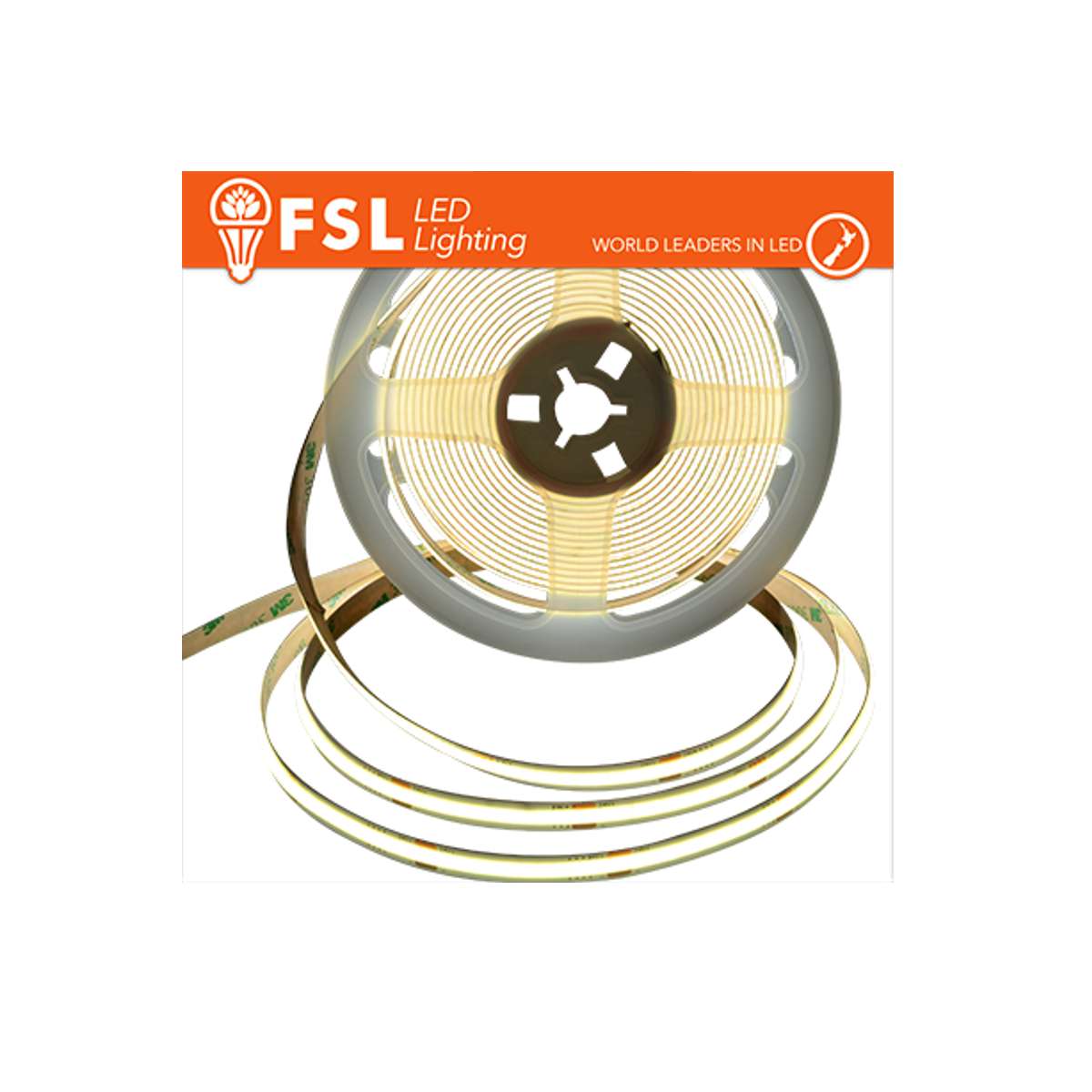 Striscie Led 24V per Soffitto Cob 15W 6500K 5mt