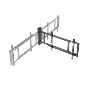 Staffa TV Bandiera Parete 32 - 80 Pollici Manuale Rotazione 180° 50KG
