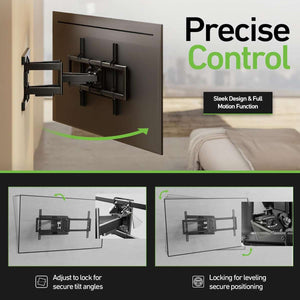 Supporto TV Parete Orientabile 43 - 100 pollici 60Kg