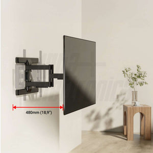 Supporto TV Parete Orientabile 43 - 100 pollici 60Kg