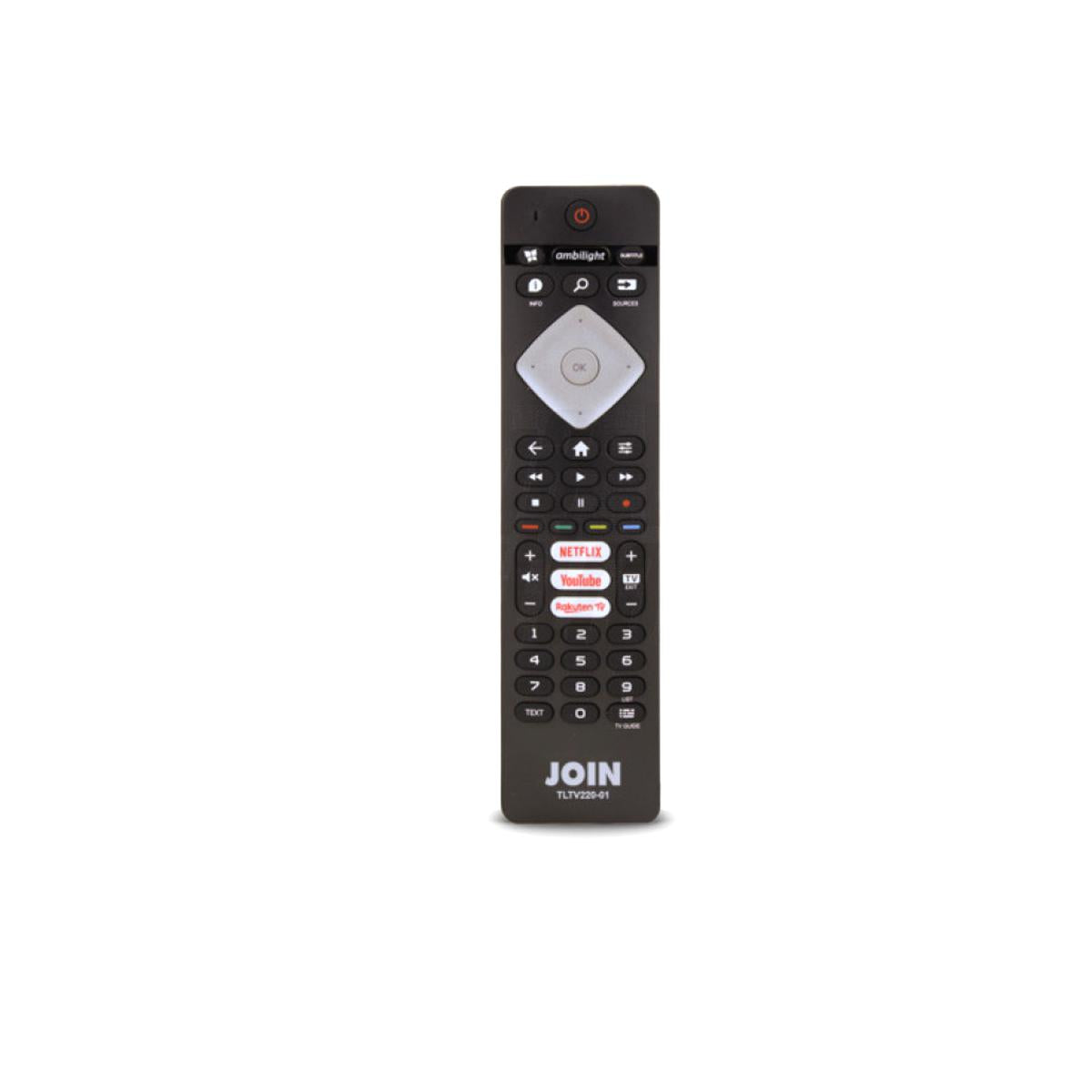 Telecomando TV Philips dedicato Netflix YouTube Rakuten