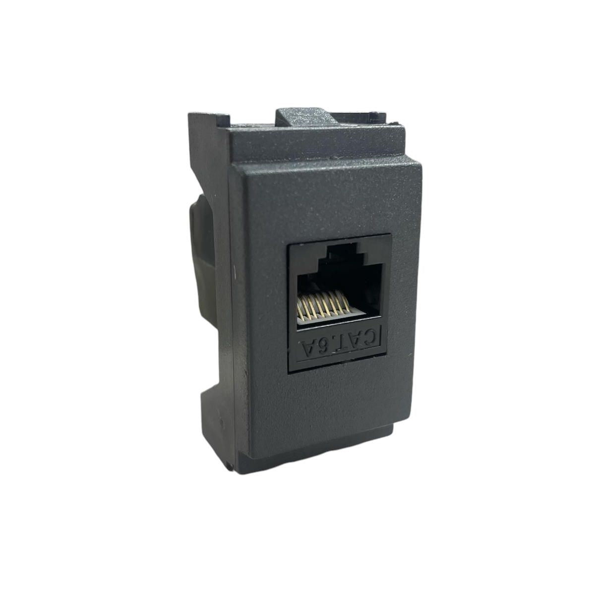 Vimar Idea RJ45 Presa cat.6A Compatibile UTP 16359.6 Nero