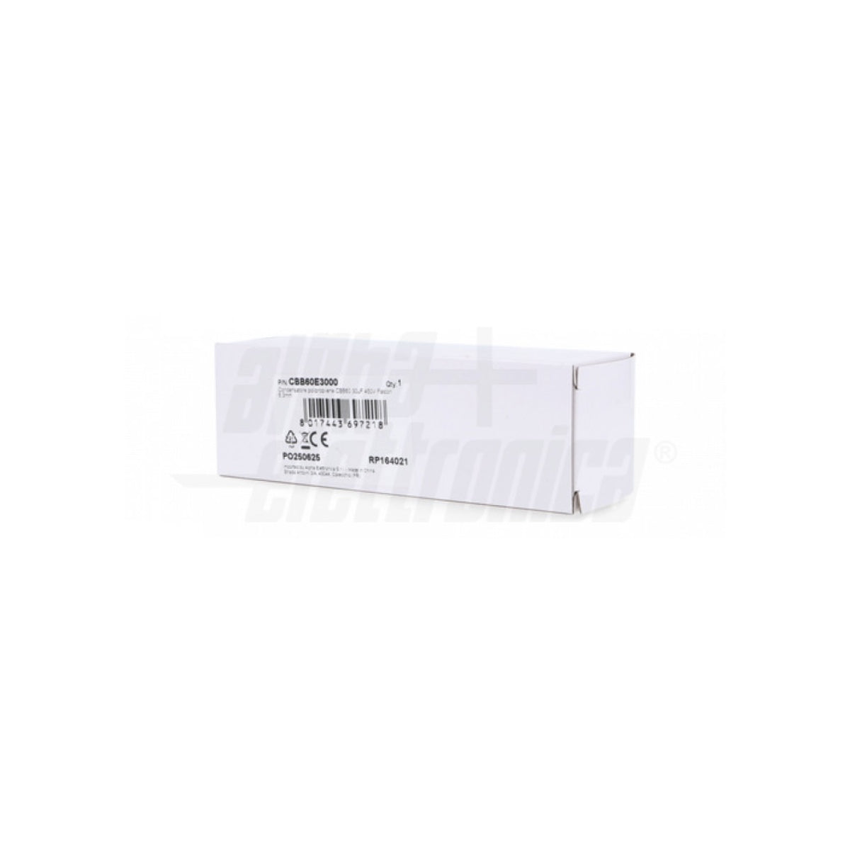 Condensatore 30 µF 450V Faston 6,3 mm Polipropilene per motori
