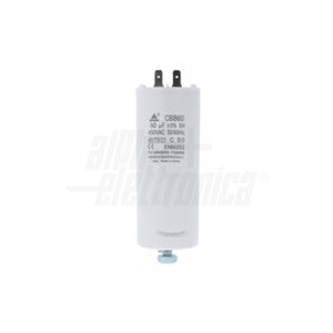 Condensatore 80 µF 450V Faston 6,3 mm Polipropilene per motori