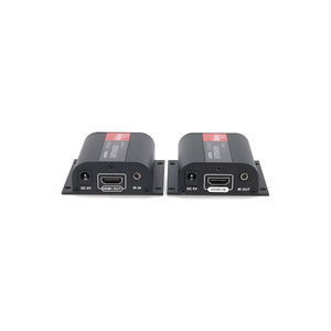Extender HDMI Cat 6 4K 30Hz 40 m (1080p 70 m) con Ripetitore Telecomando IR