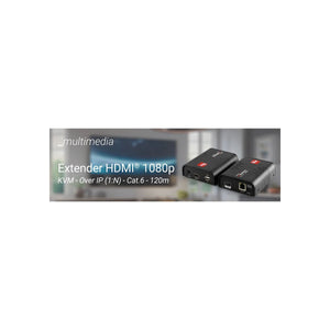 Extender HDMI KVM Over IP 1080p 120 m USB - foto 3