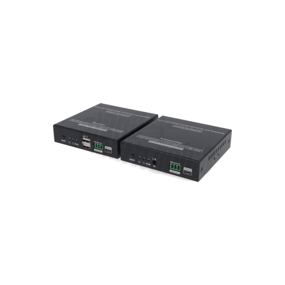 Extender HDMI su Fibra Ottica 1080p KVM USB 40 km Monomodale SFP LC con Loop Out