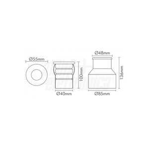 Faretto da Terra RGB per Esterno Giardino Led Acciaio 4W 24V DC IP67 Tondo Ø55 Serie Iride