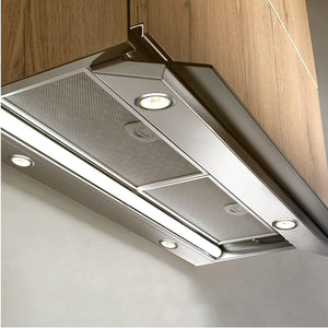 Faretti Incasso per Cappa Cucina Incasso Bianco + Lampadine 12V