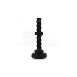 Kit 4 Piedini Regolabili Neri per Armadio Rack