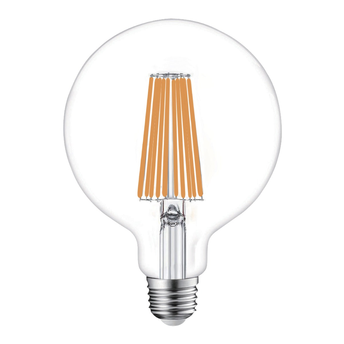 Lampadina Led Globo E27 18W 3200 Lumen 4000K 125mm Trasparente