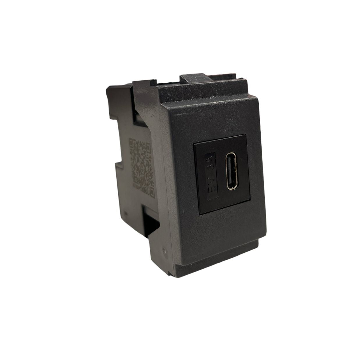 Fanton caricatore presa USB 5V 2,1A muro compatibile serie Vimar Idea  grigia ner