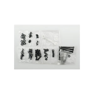 Supporto TV orientabile doppio braccio - kit viteria di montaggio