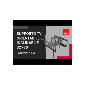 Supporto TV orientabile e inclinabile 32-70 pollici - scheda prodotto