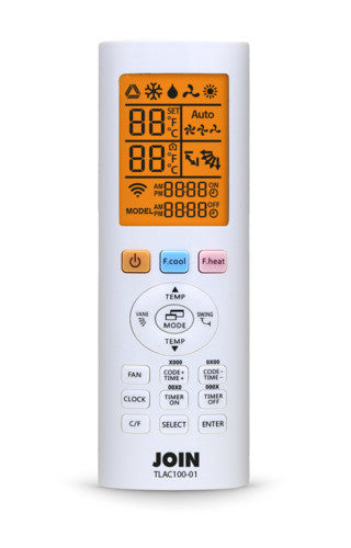 Telecomando universale climatizzatore Alpha Elettronica TLAC100-01 colore bianco