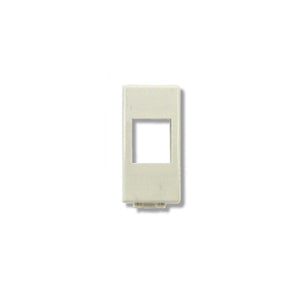 Adattatore keystone serie BTicino Luna per frutti rj45 ethernet colore bianco - Oniroview