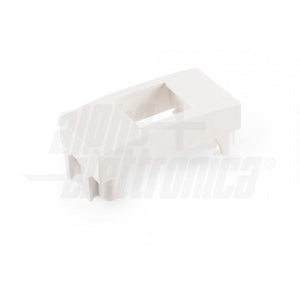 Adattatore keystone serie ABB Mylos per frutti rj45 ethernet colore bianco
