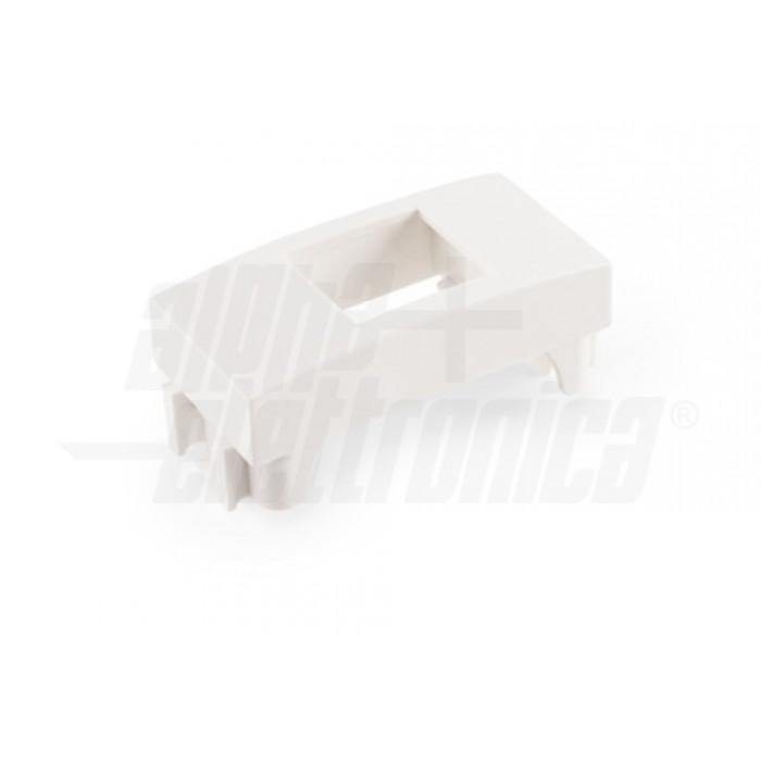 Adattatore keystone serie ABB Mylos per frutti rj45 ethernet colore bianco