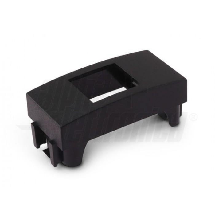Adattatore keystone serie ABB Mylos per frutti rj45 ethernet colore nero