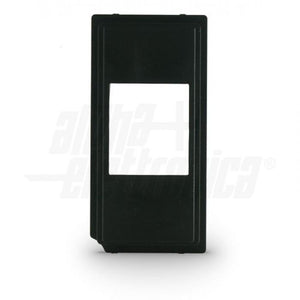 Adattatore keystone serie BTicino Living Now per frutti rj45 ethernet colore nero