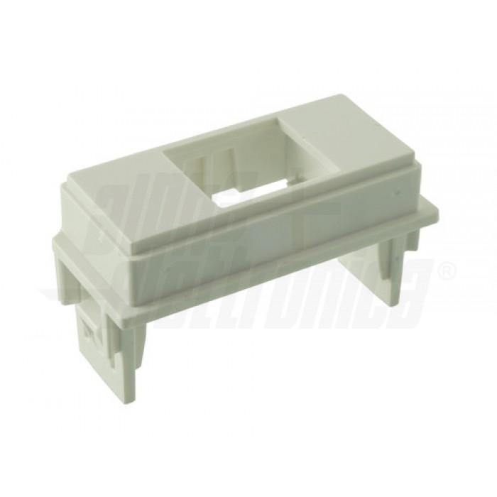 Adattatore keystone serie BTicino Living Now per frutti rj45 ethernet colore bianco