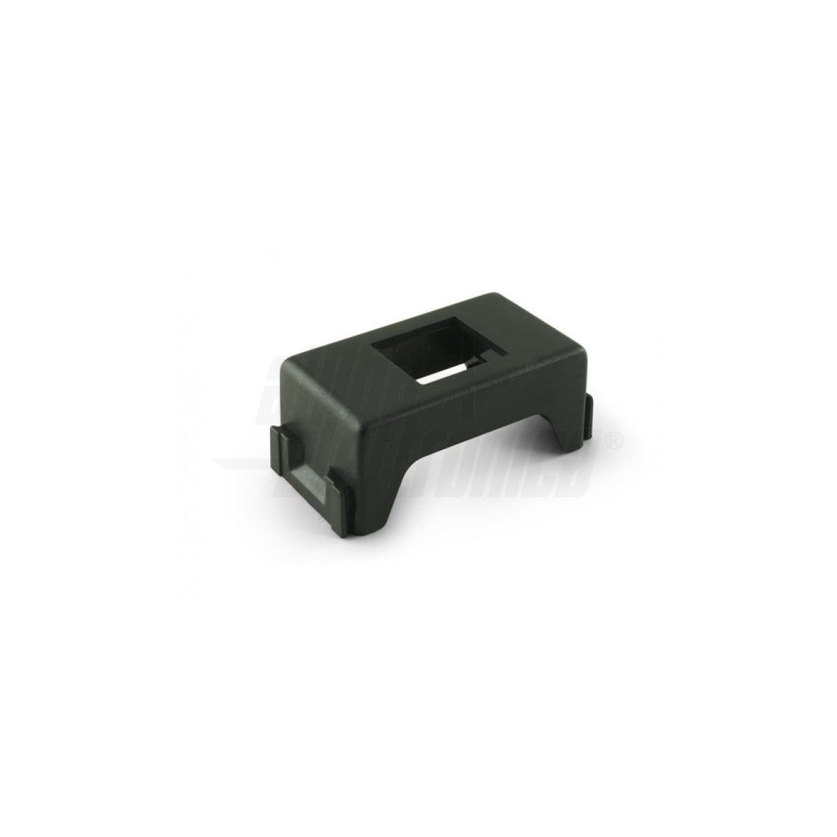 Adattatore keystone serie Gewiss Playbus per frutti rj45 ethernet colore nero