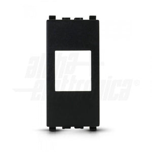 Adattatore keystone serie Vimar Arke per frutti rj45 ethernet colore nero