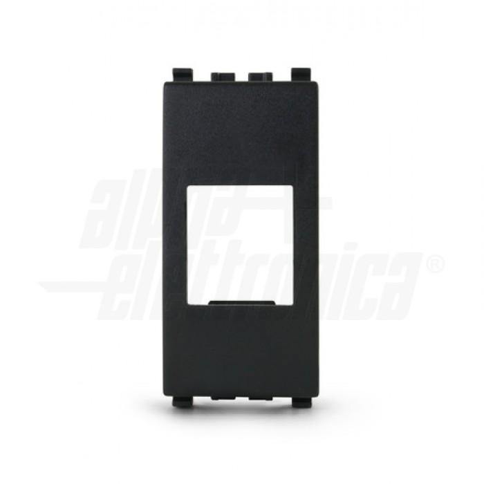 Adattatore keystone serie Vimar Eikon per frutti rj45 ethernet colore nero