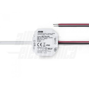 Alimentatore 24V 0.5A per lampade strisce led impermeabile stagno IP67 12W incasso a pozzetto 503