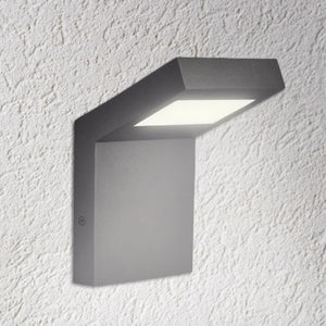 Applique Led Esterno da Parete Roof 10W Alluminio IP54 luce naturale Monoemissione