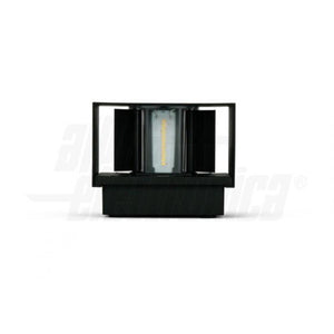 Applique Up Down da parete Led 10W con fasci regolabili IP65 esterno/interno luce naturale corpo nero