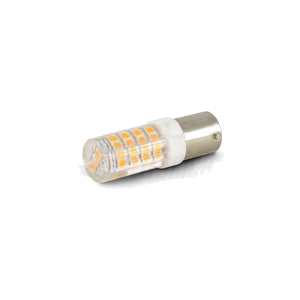 BA15S Led lampadina 3.5W 10-30VDC 24VAC Luce naturale 4000K