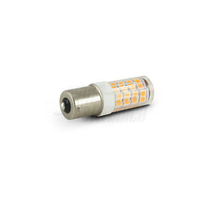 BA15S Led lampadina 3.5W 10-30VDC 24VAC Luce naturale 4000K