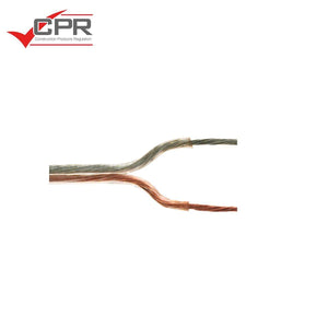 Matassa Piattina Trasparente 100mt 2x1 mm Rame Puro CPR