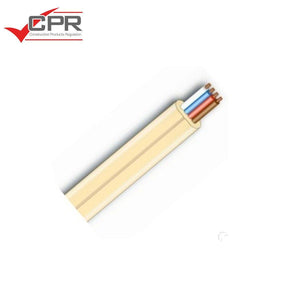 Cavo telefonico 4 poli matassa 100mt piatto colore avorio rame puro eca - Oniroview