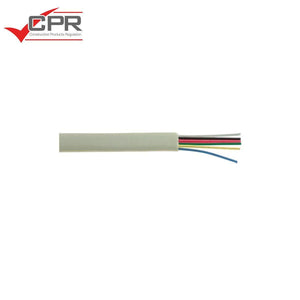 Cavo telefonico 6 poli matassa 100mt piatto colore avorio rame puro eca - Oniroview