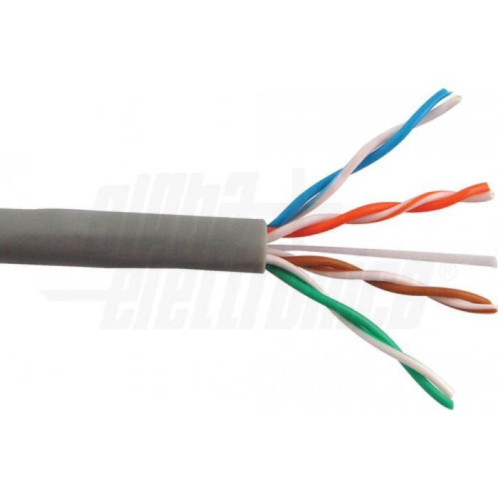 Cavo ethernet matassa schermata LSZH 305mt Cat.6 F/UTP rame puro conduttori rigidi - Oniroview