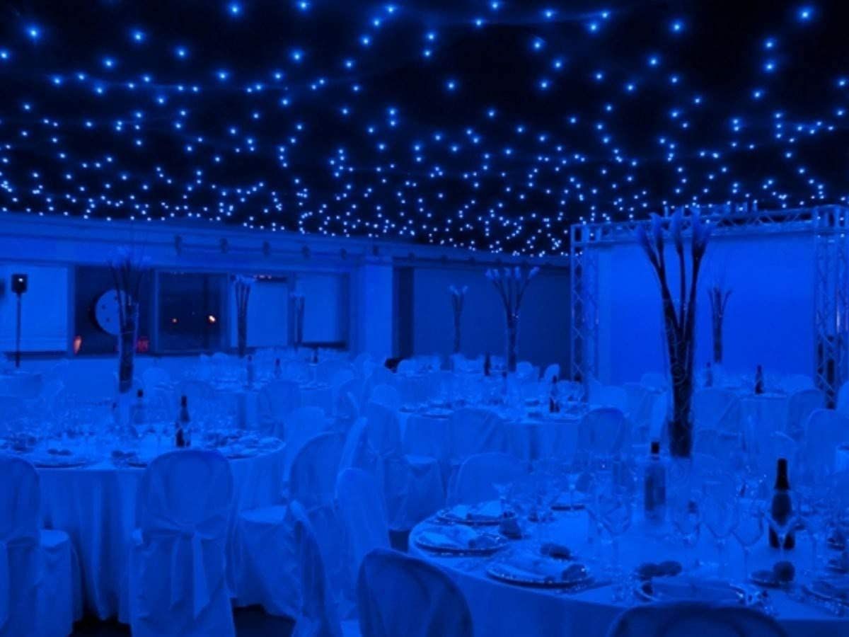 Cielo Stellato Led Kit 50pz Faretti Silver da Soffitto per Cartongesso + Alimentatore