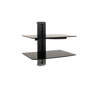 Colonna a muro nascondi cavi componibile 60cm idonea per mensole in vetro - Oniroview