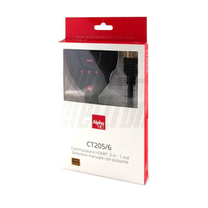 Commutatore switch Hdmi 3 ingressi - 1 uscita 1080P , 3D per hdtv, blu-ray, xbox, ps4 - Oniroview