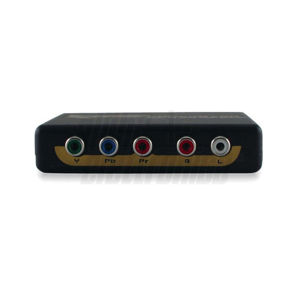 Convertitore da segnale video component RGB+ audio a hdmi 1080p attivo con alimentatore - Oniroview
