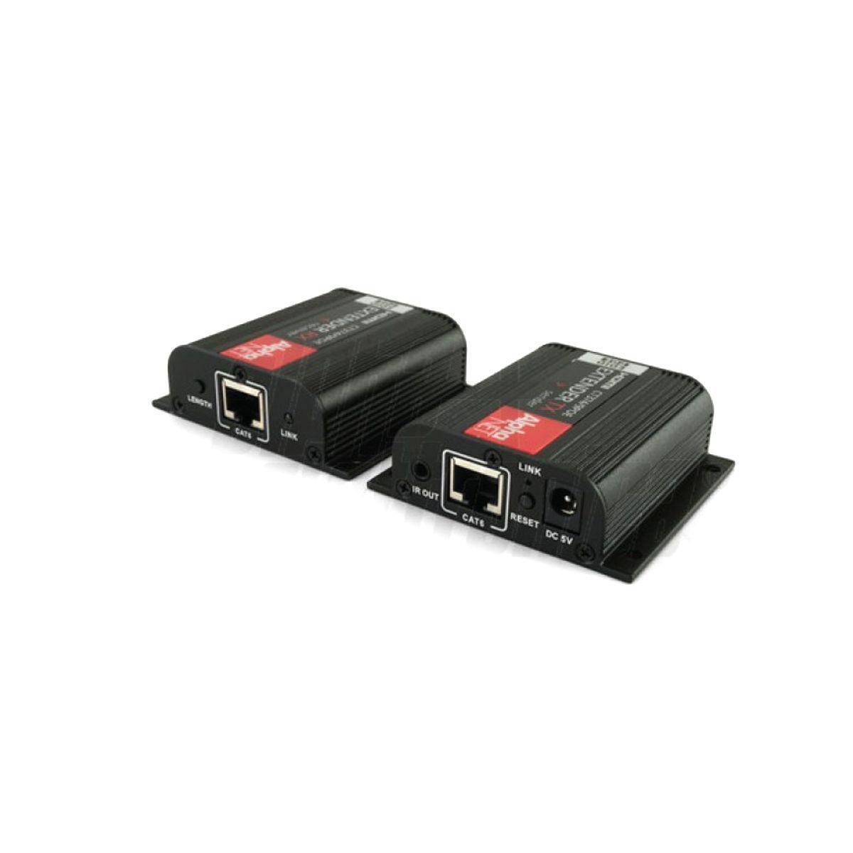 Extender hdmi ethernet 1080p 50mt loop out 3D PoE cavo cat.6 con ripetitore telecomando infrarossi - Oniroview