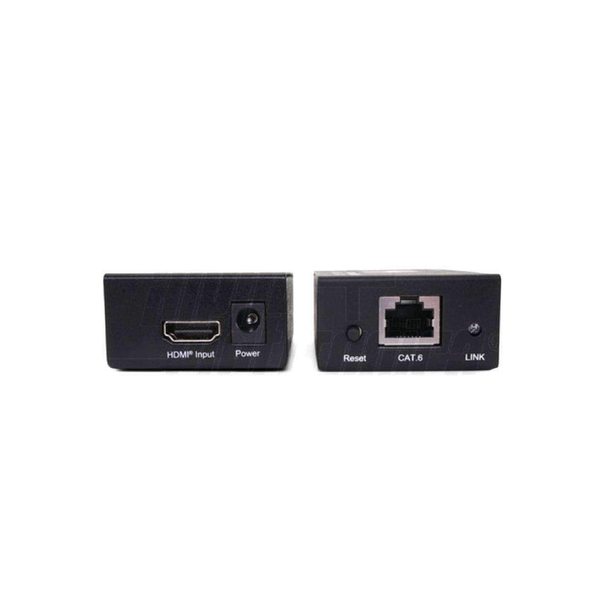 Extender hdmi ethernet 1080p 60mt 3D su cavo cat.5e/6 attivo con alimentatori - Oniroview