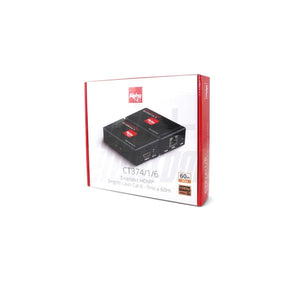 Extender hdmi ethernet 1080p 60mt 3D su cavo cat.5e/6 attivo con alimentatori - Oniroview