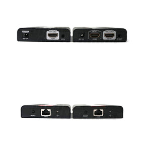Extender hdmi ethernet 4K HDR 50mt loop out 3D PoE cavo cat.6 con ripetitore telecomando infrarossi