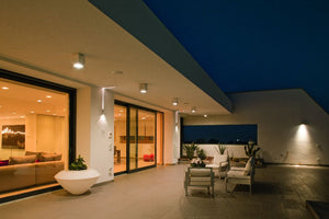 Faretto Esterno a Led Soffitto Downlight Cubo IP54 - 12W 960lm 3000K