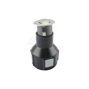 Faretto da Terra Doppia Emissione Esterno Giardino Led Acciaio 2.3W 24V IP67 Tondo